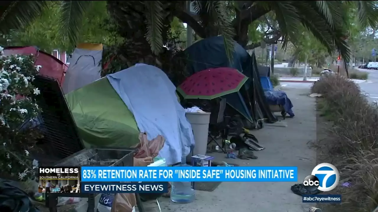 1 in 6 homeless people leave temporary housing provided Bass' Inside Safe program