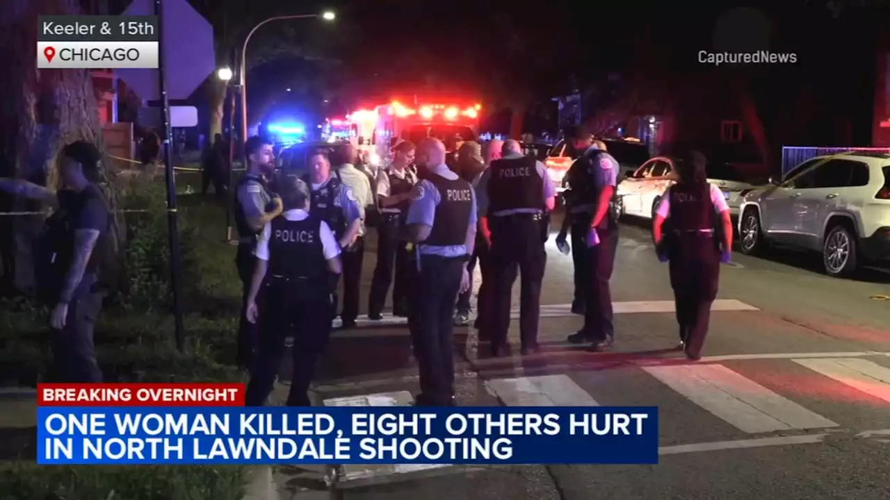 8 injured, 1 killed, in North Lawndale shooting: Chicago police