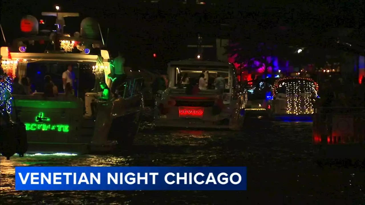 Popular 'Venetian Night' lighted boat parade returns to Lake Michigan