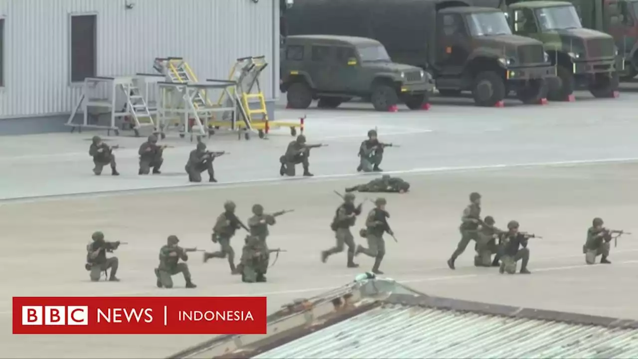 Taiwan belajar dari Ukraina, gelar latihan militer demi antisipasi invasi China - BBC News Indonesia