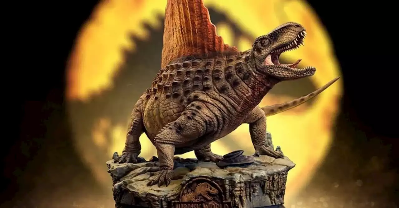 Iron Studios Debuts 1/10 Jurassic World: Dominion Dimetrodon Statue