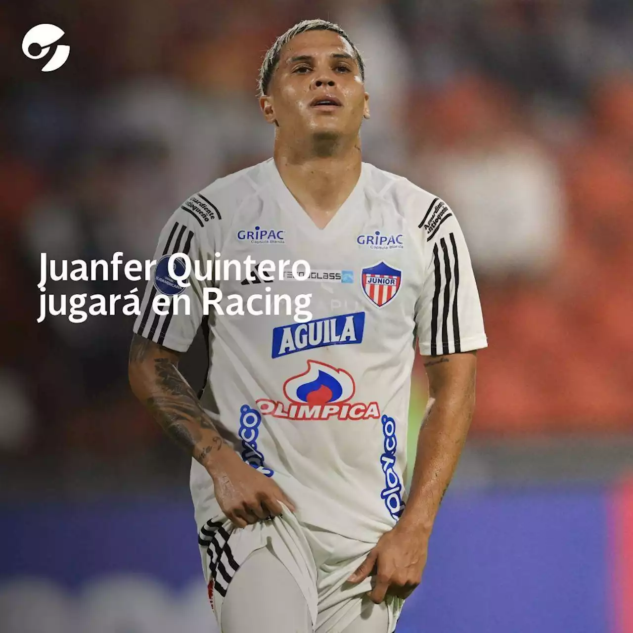 Otra bomba en la Liga: Juanfer Quintero jugará en Racing