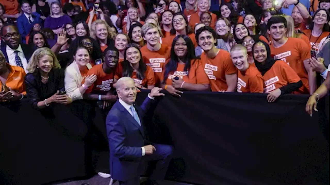 Joe Biden, America's oldest sitting president, needs young voters to win again. Will his age matter?