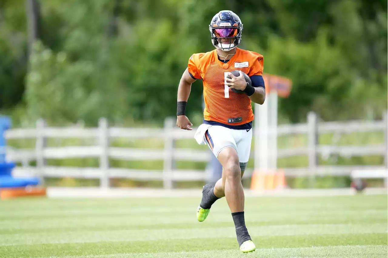 Bears training camp report for July 29: QB Justin Fields shines in the red zone