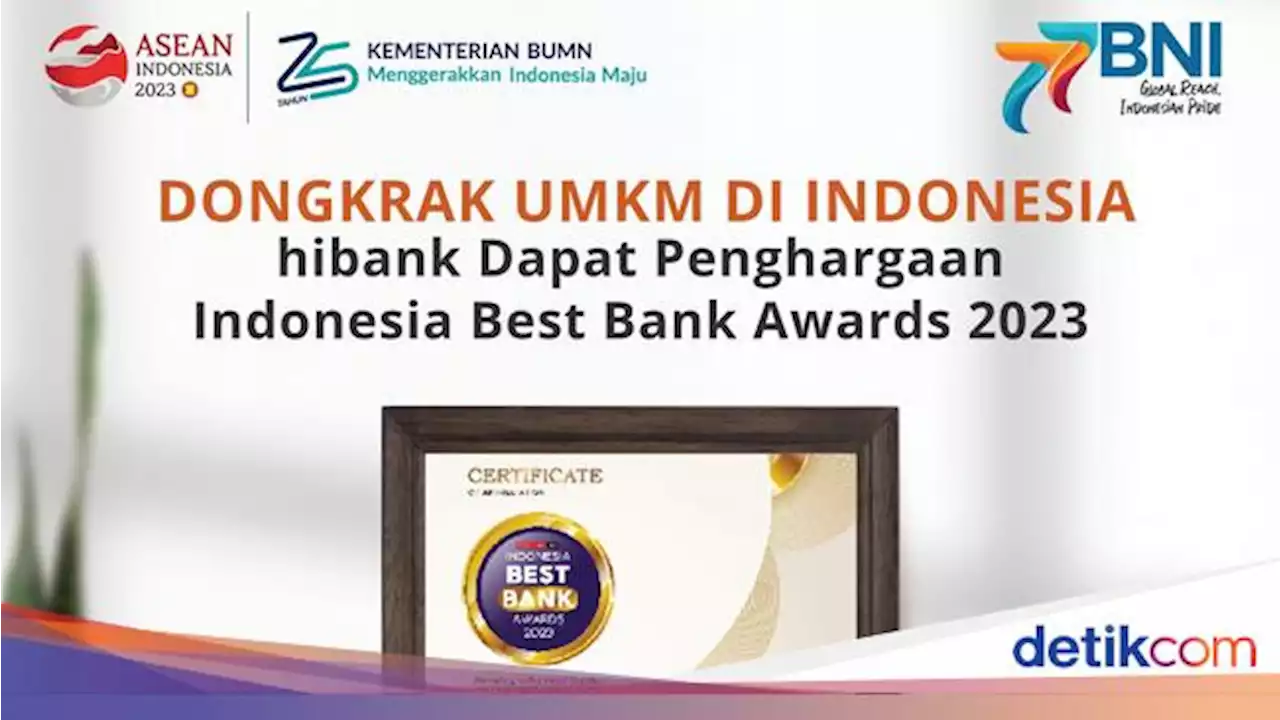 Dongkrak UMKM Indonesia, hibank Raih Indonesia Best Bank Awards 2023