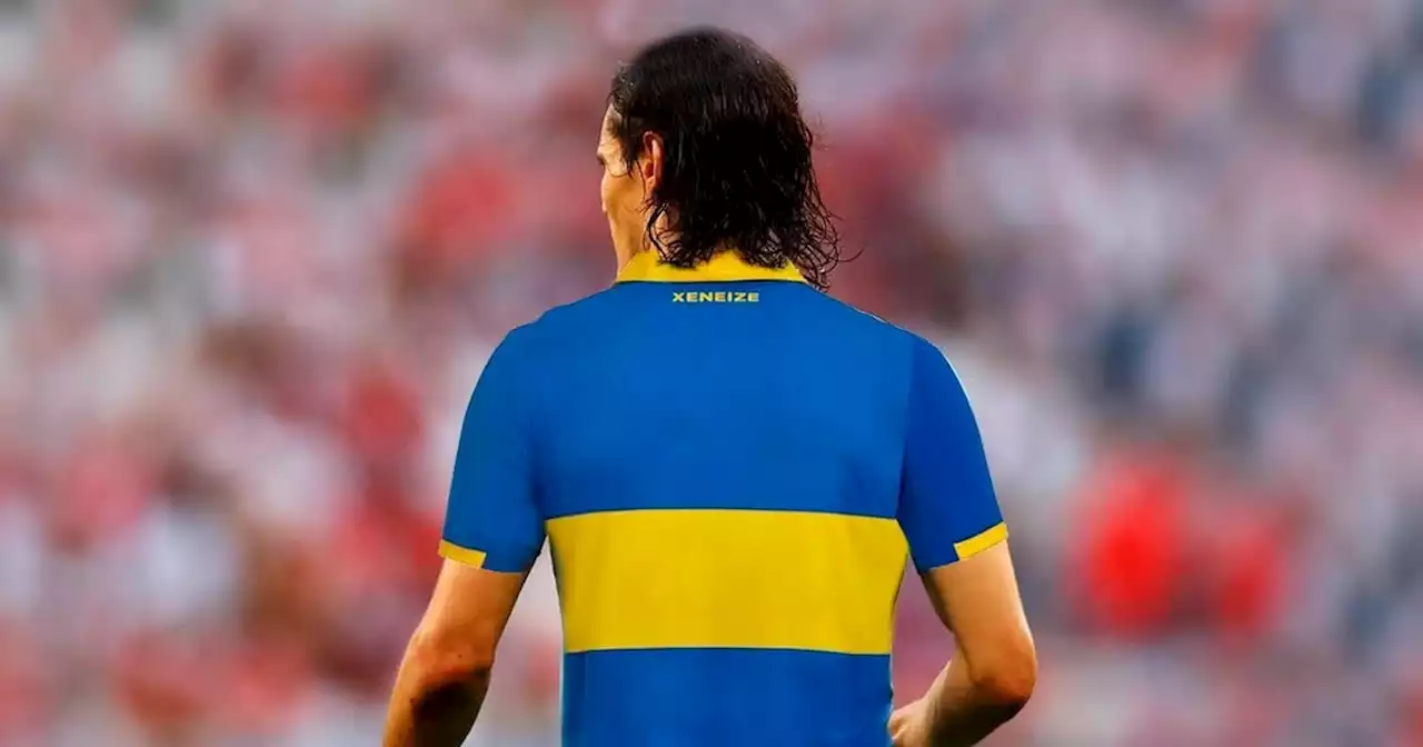 Boca confirmó el número de camiseta que usará Cavani