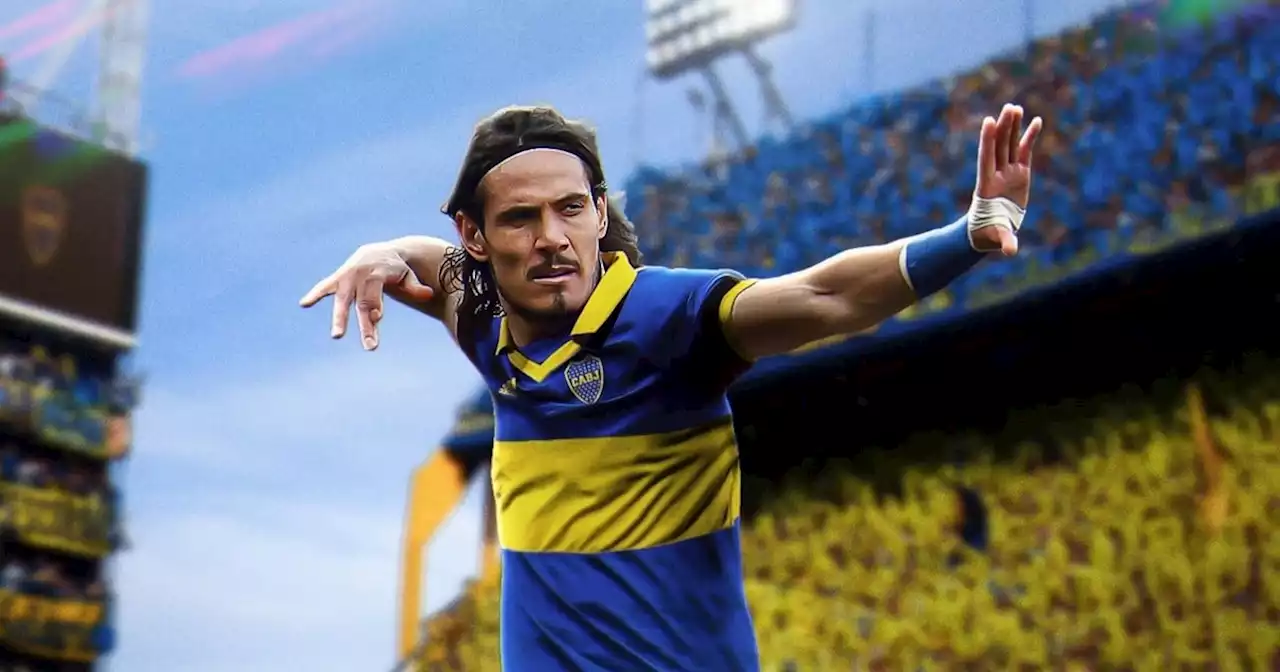 ¡Boca presenta a Edinson Cavani con gente en la Bombonera!