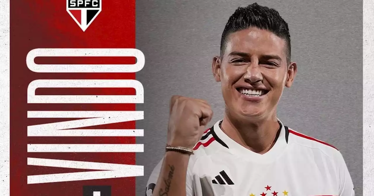 James Rodríguez fue presentado en San Pablo