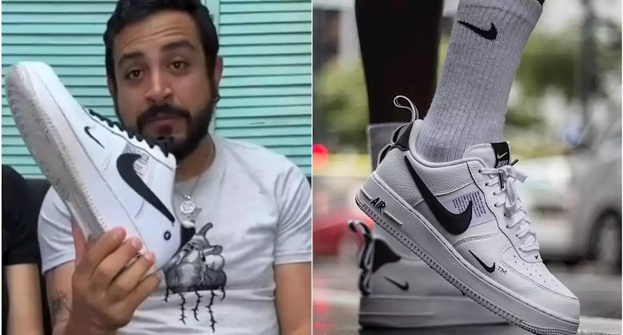 ¿Cuánto cuestan unos tenis originales ante los 'clon' que compró Luis Fernando Peña?