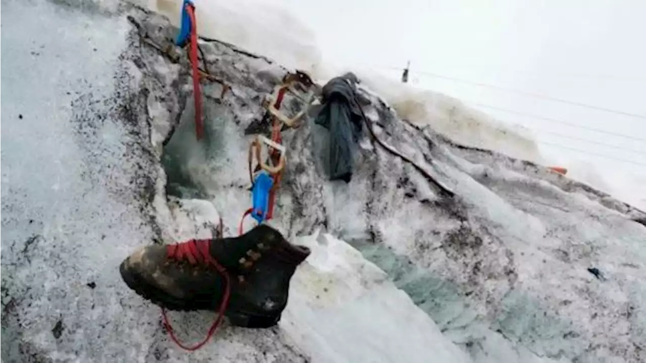 36 años perdido: hallaron montañista desaparecido en los alpes de Suiza