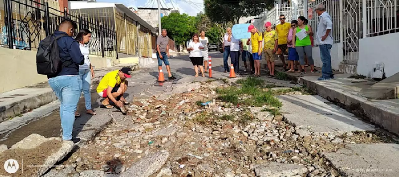 Vecinos de La Alboraya piden arreglo de un tramo en mal estado