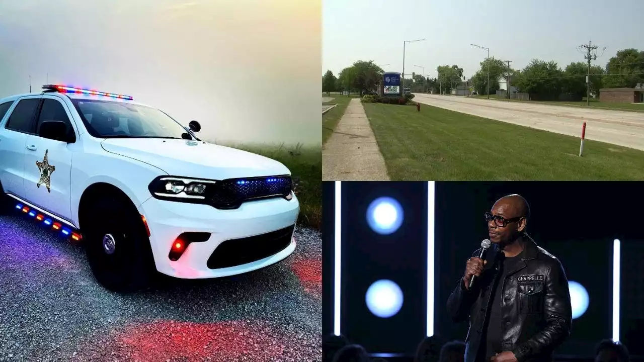 Illinois man killed in racetrack crash • Richton Park vies for Bears • Dave Chappelle comes to Chicago