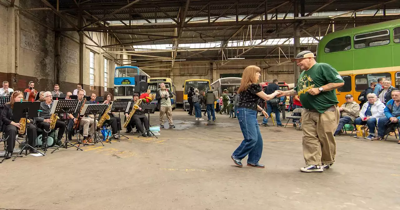 Visitors flock to Glasgow Vintage Vehicle Trust as classic buses put on display