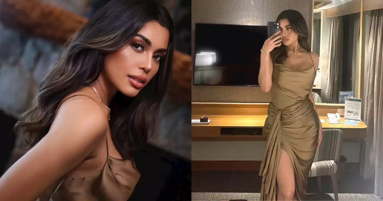 MJ Lastimosa is a gorgeous bridesmaid during Maine Mendoza, Arjo Atayde wedding