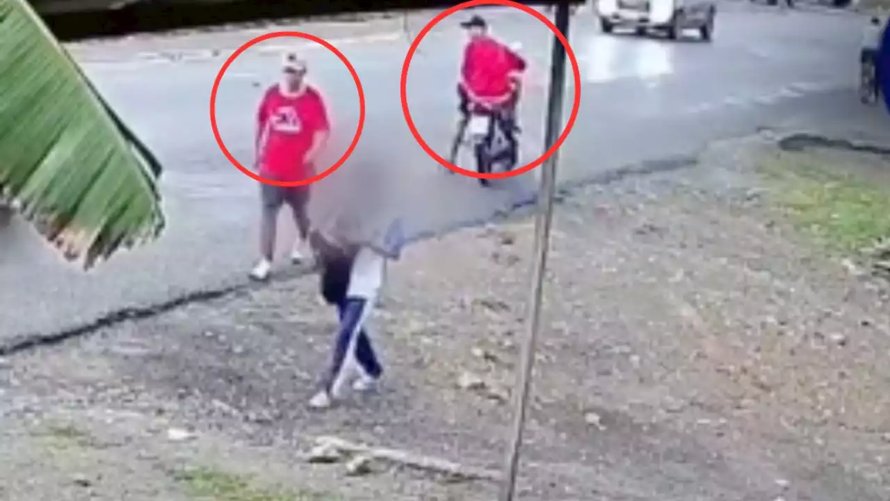 Niño escapa de un asalto en Ecuador con esta increíble maniobra