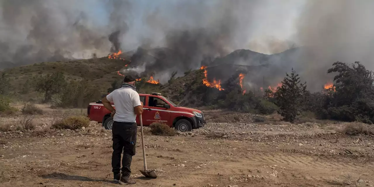 La Grecia è ancora alle prese con gli incendi - Il Post