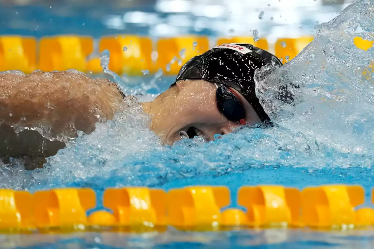 Katie Ledecky overtakes Michael Phelps for most individual world titles