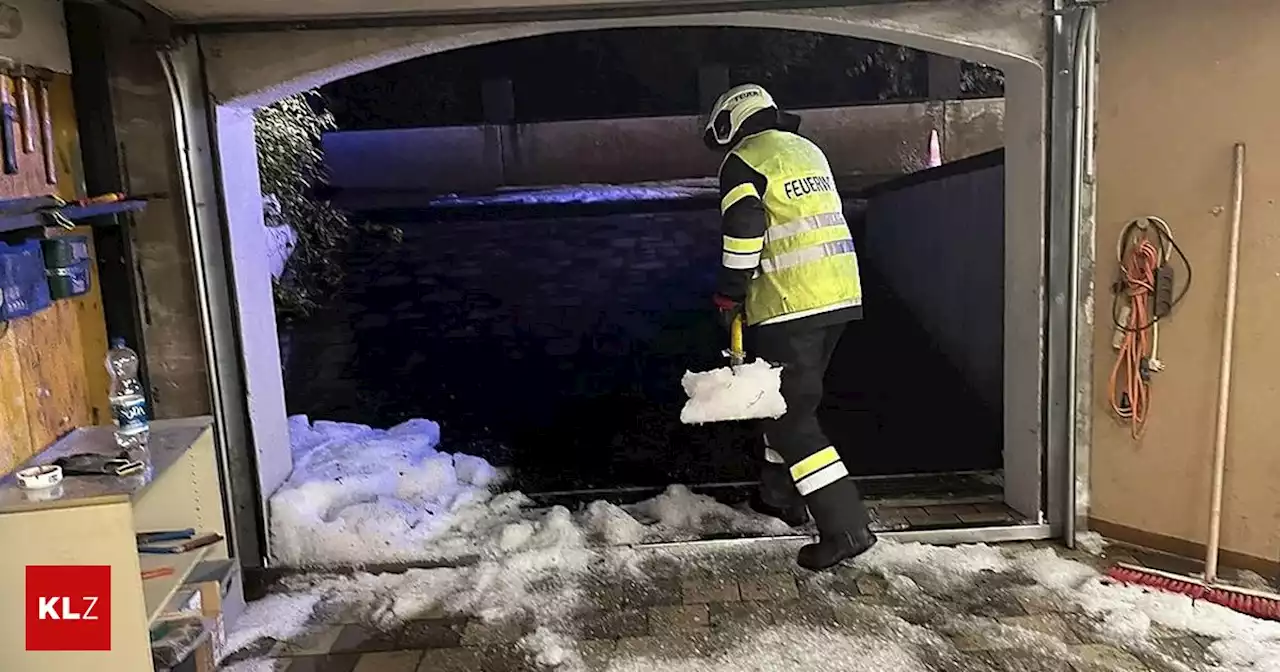 Sieben Feuerwehren im Einsatz - Umgestürzte Bäume, Keller unter Wasser: Mehr als 50 Unwettereinsätze im Murtal