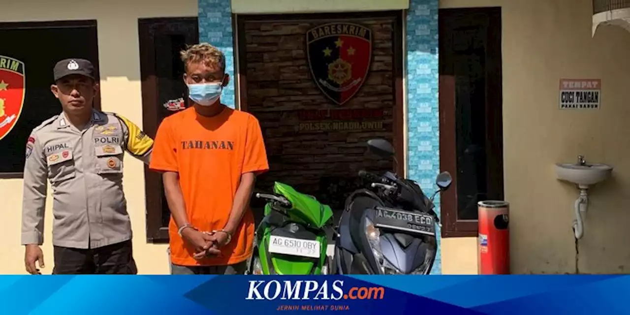 Maling Motor di Kediri Ditangkap Saat Balik ke TKP untuk Ambil Motornya di Penitipan