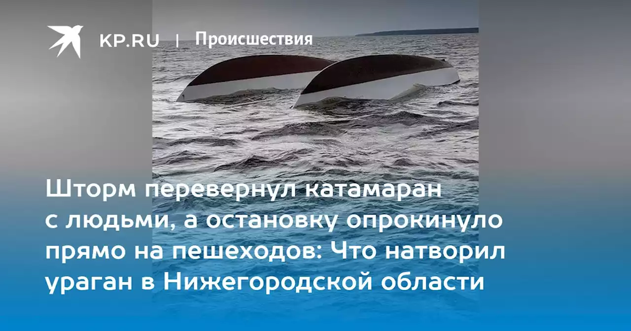 Последствия урагана в Нижнем Новгороде на 30 июля 2023 года: погибшие, разрушения