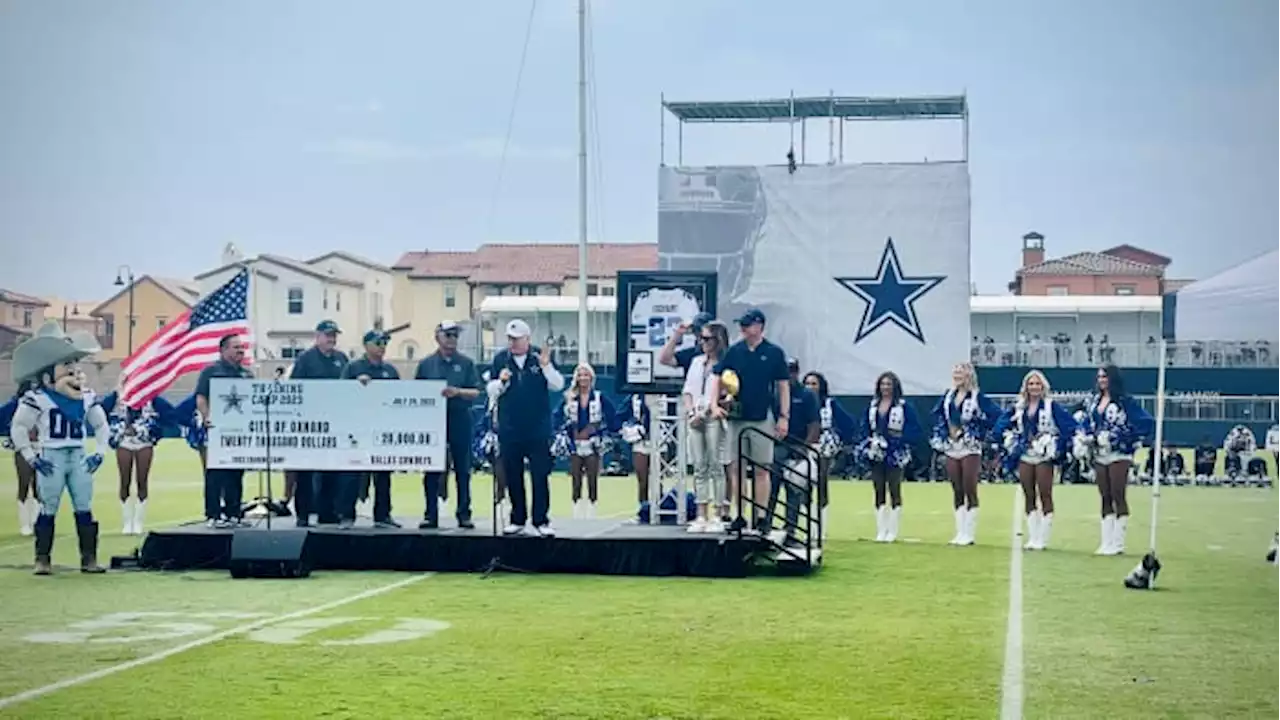 Dallas Cowboys celebrate training camp with opening ceremonies