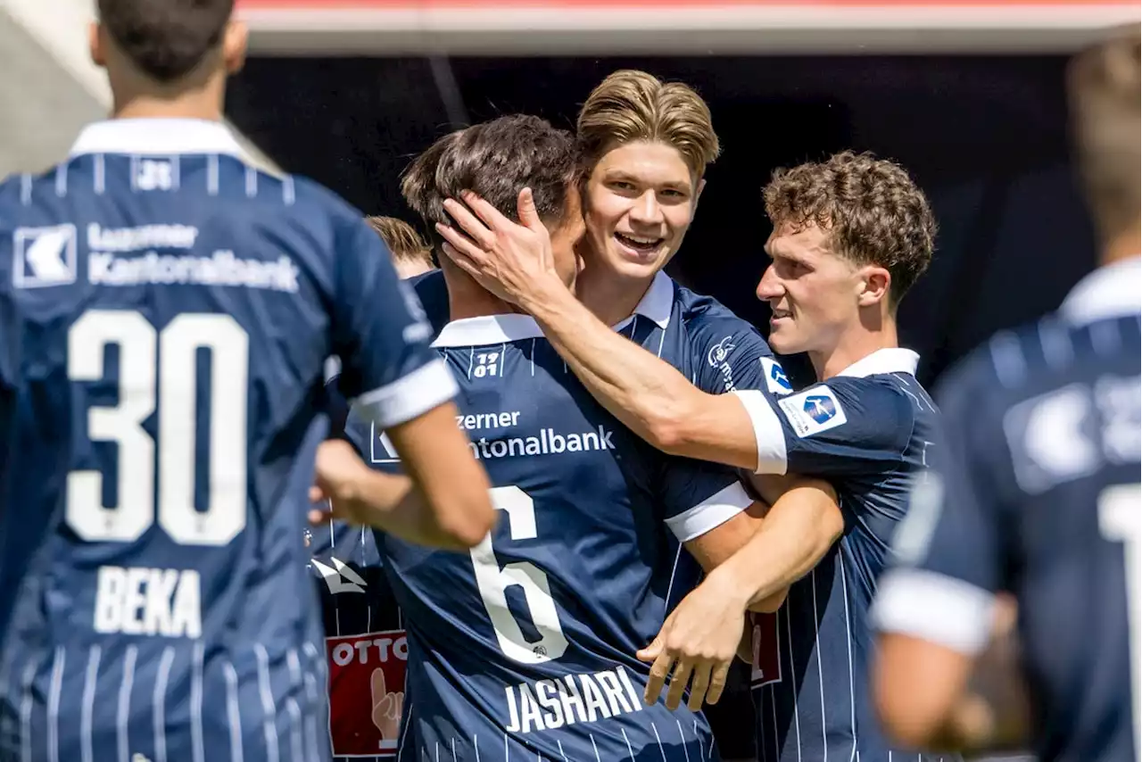 FC Luzern gewinnt mit 2:1 gegen Stade Lausanne-Ouchy