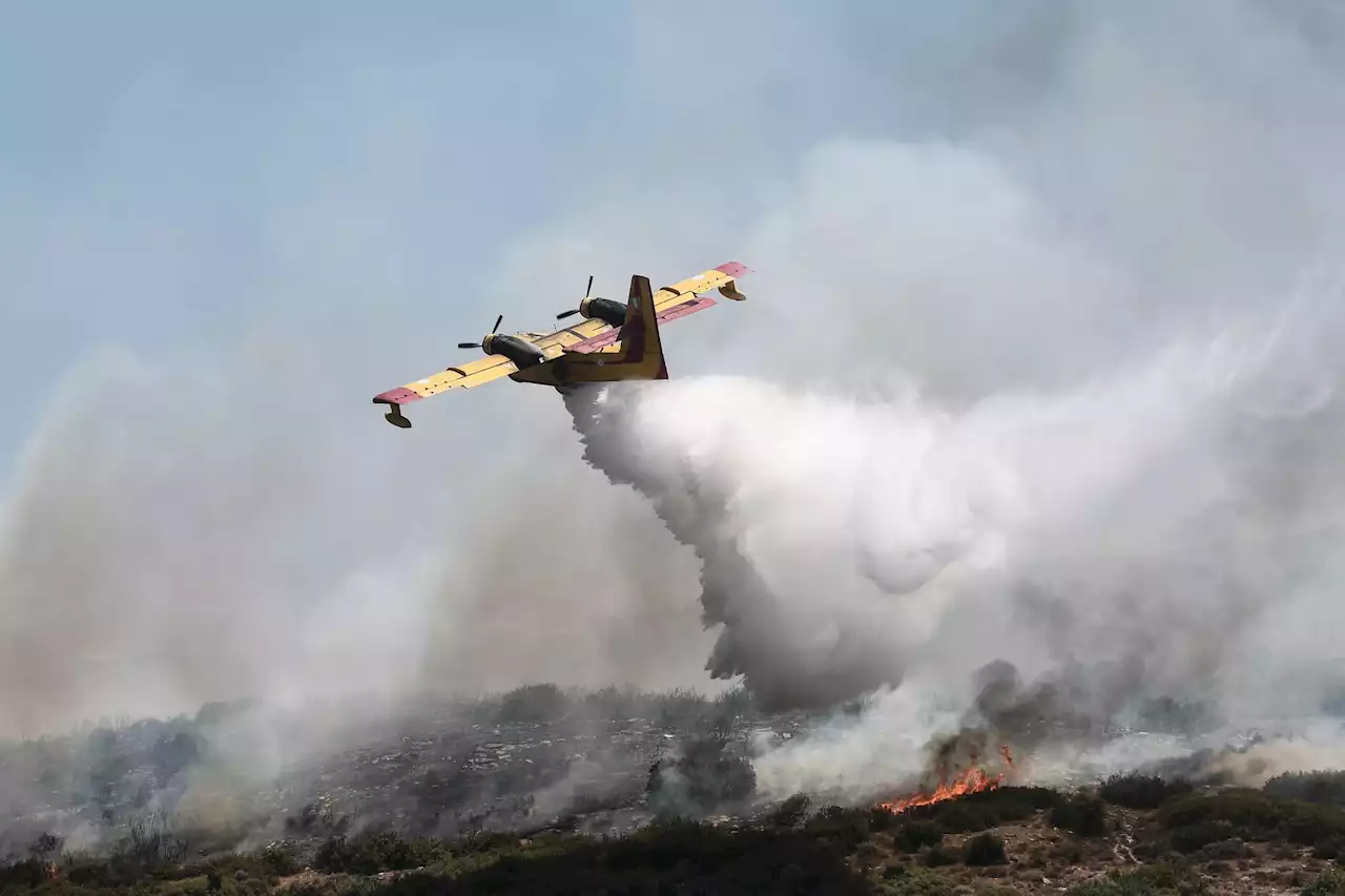 Greek blazes mostly under control: fire fighters