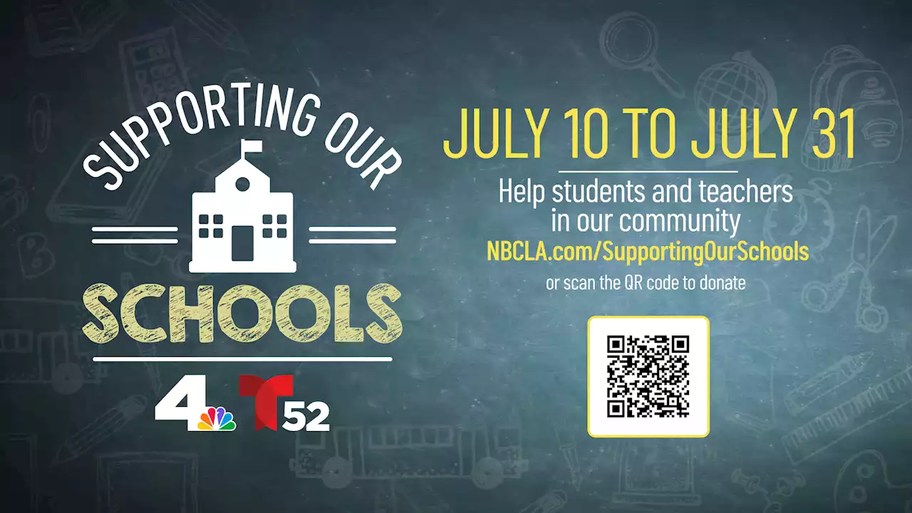 Donate Today: Join NBC4 and Telemundo 52 and Support Southern California Students and Classrooms