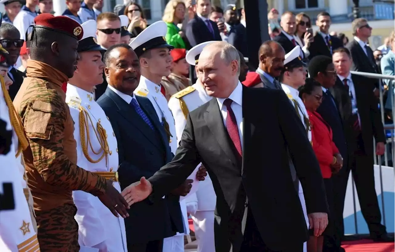 'Building up' power: Putin, several African leaders in attendance at Russian naval parade | News24