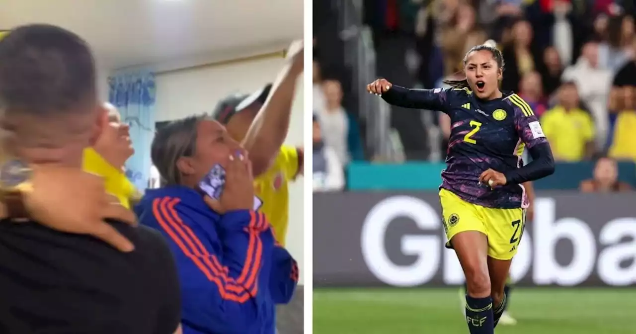 Colombia vs. Alemania: así celebró la familia de Manuela Vanegas su agónico gol en el Mundial