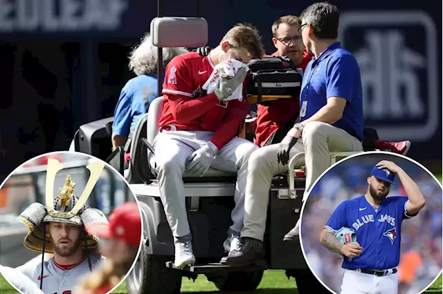 Angels’ Taylor Ward suffers multiple facial fractures after being hit in head with pitch