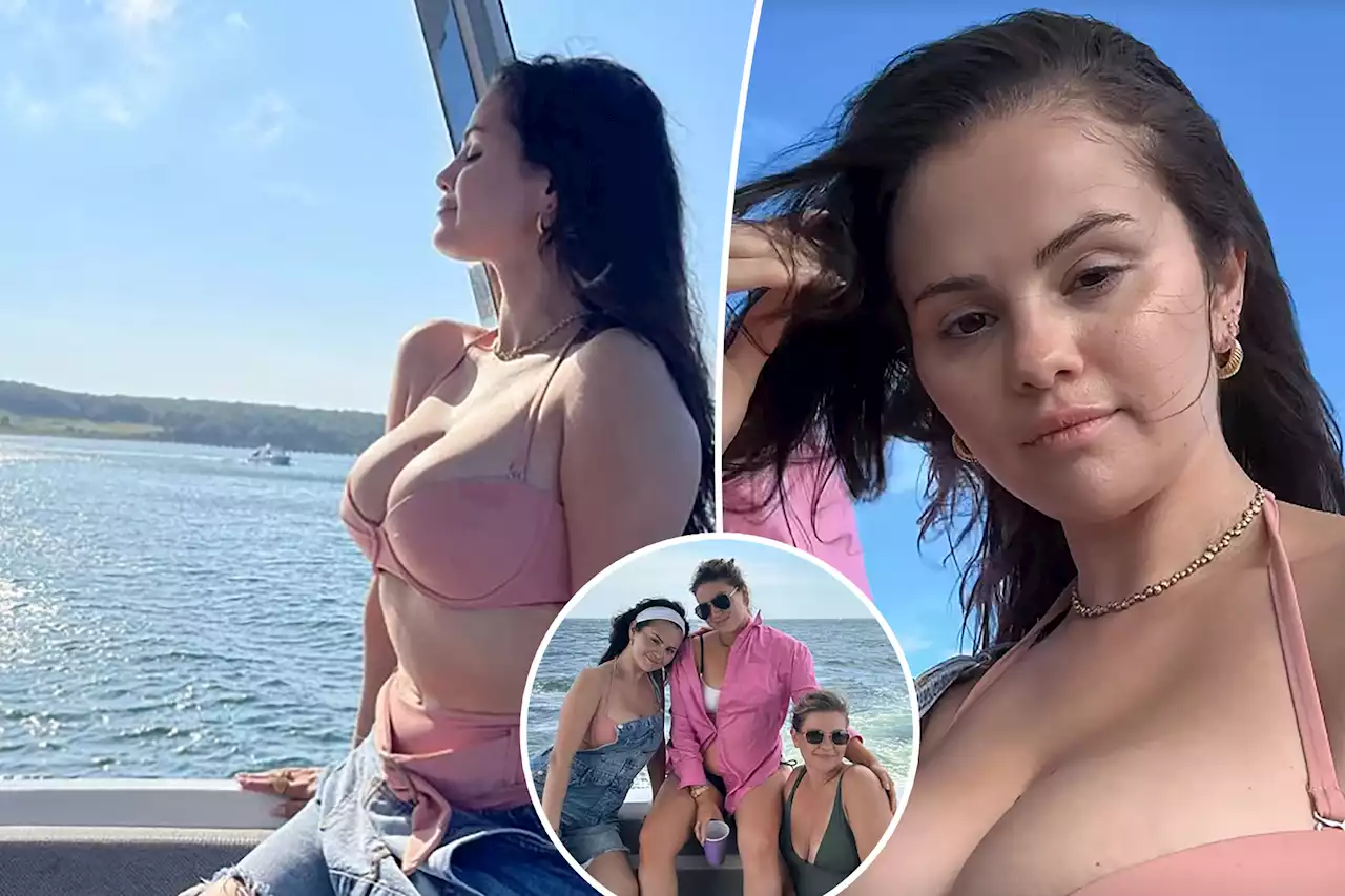 Single Selena Gomez posts bikini-clad thirst traps while yachting with friends