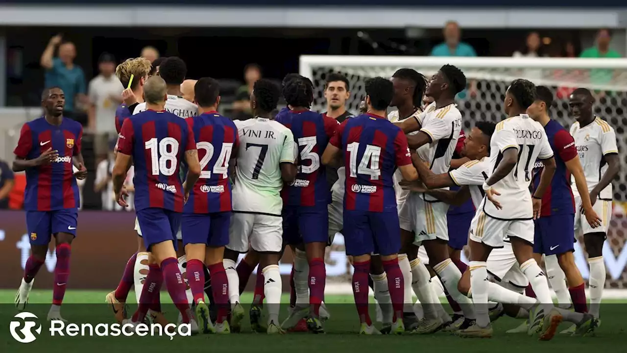 Barcelona vence Real Madrid para americano ver - Renascença