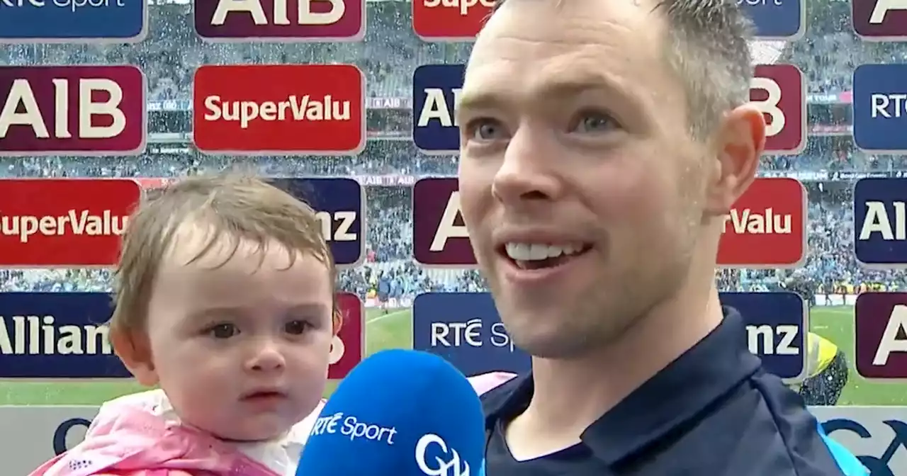 Dublin GAA's Dean Rock poses with baby daughter Sadie and dishes wedding details