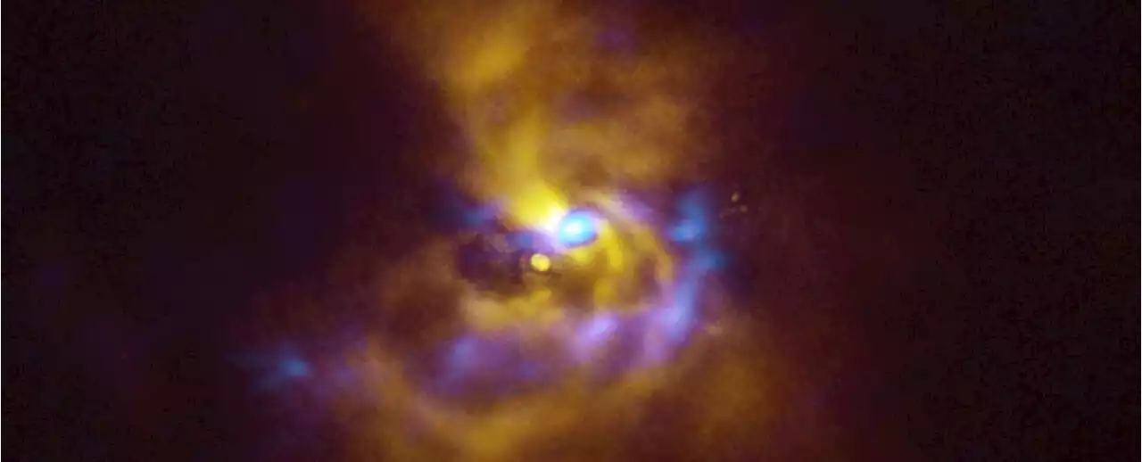 Ethereal New Image Reveals The Birth of Giant Jupiter-Like Worlds