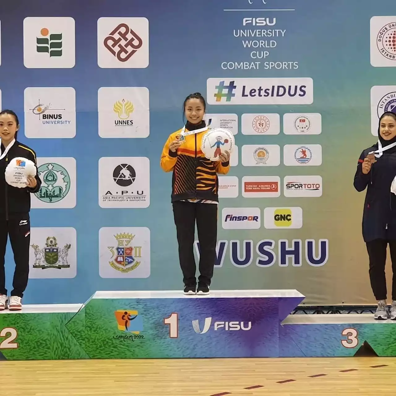 Tammy takes first Universiade gold