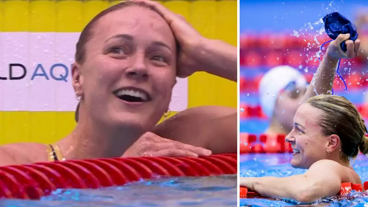 Simning: Sarah Sjöström historisk – slår Michael Phelps medaljrekord