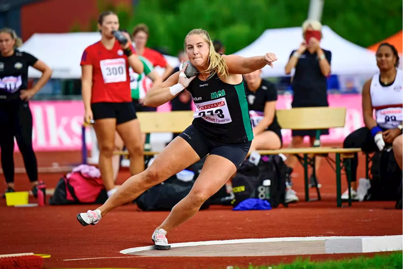 Friidrott: Fanny Roos slog mästerskapsrekord – först över 19 meter