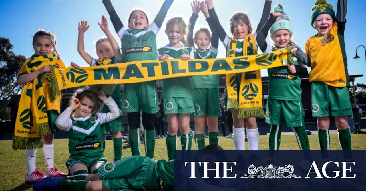 Team Steph: Young players get behind Matildas on Catley’s field of dreams