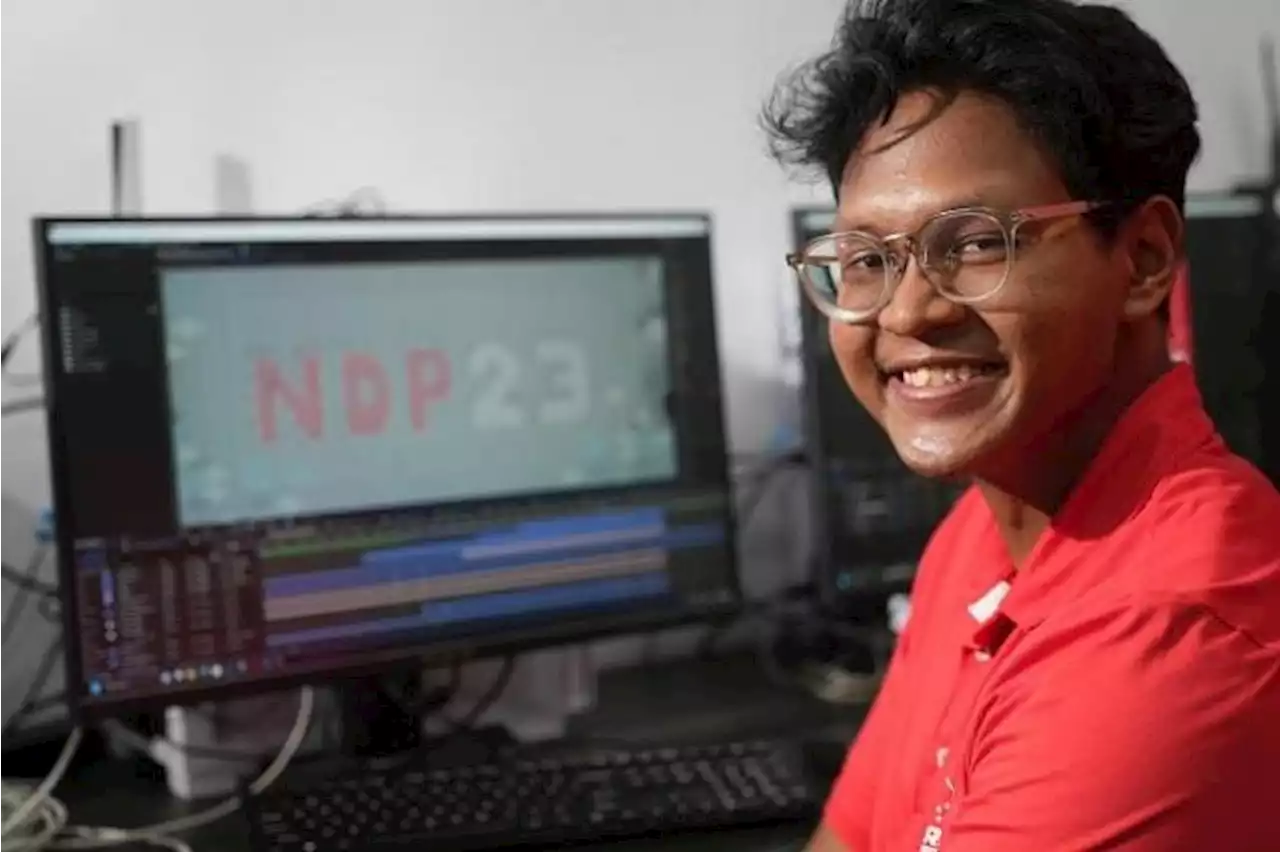 Poly media student’s final-year project: Animating graphics for NDP 2023