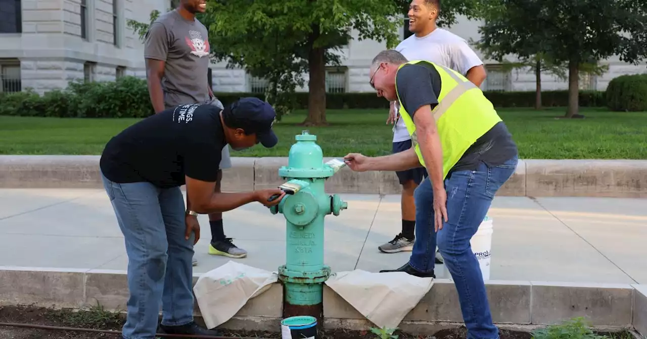 IFD, Citizens Energy Group team up for 'Badges for Burn Camp' hydrant project