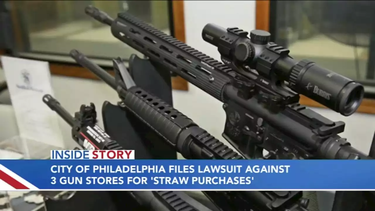 Philadelphia sues 3 gun shops in hopes of reducing gun violence