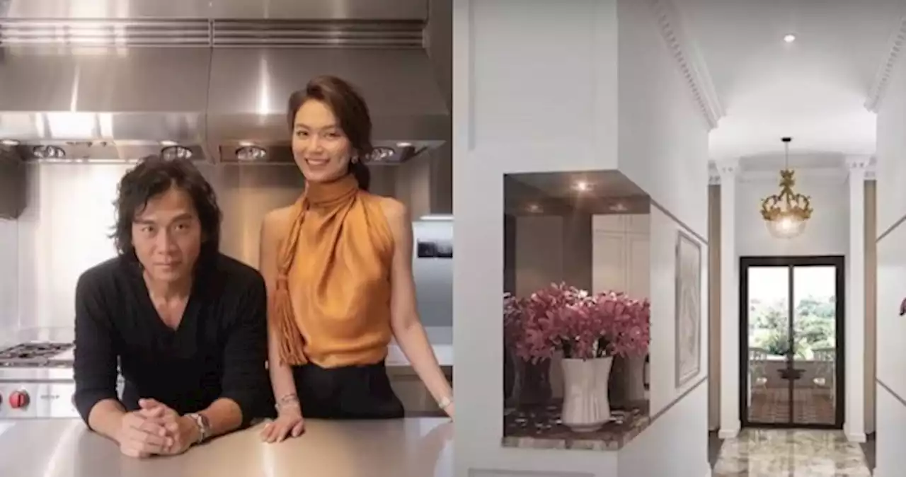 Joanne Peh and Qi Yuwu reveal new home inspired by colonial black-and-white houses