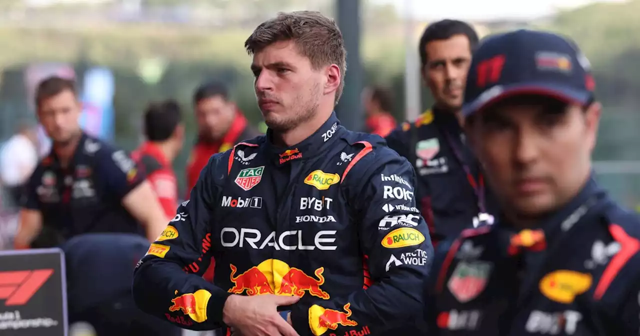 Los berrinches de Max Verstappen por causa de Checo Pérez