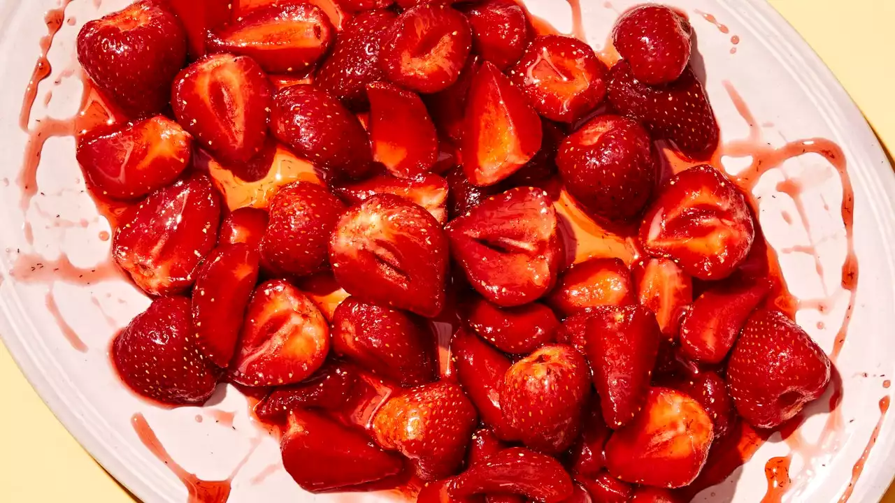 Macerated Strawberries Need 2 Ingredients and 0 Skills