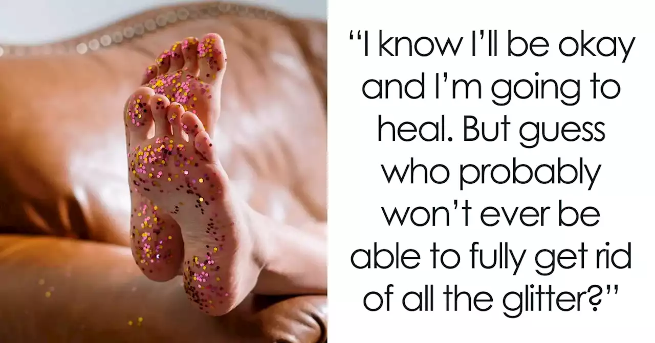 Woman Learns That Her Partner Is Not Loyal, Shares How She Covered His House In Glitter