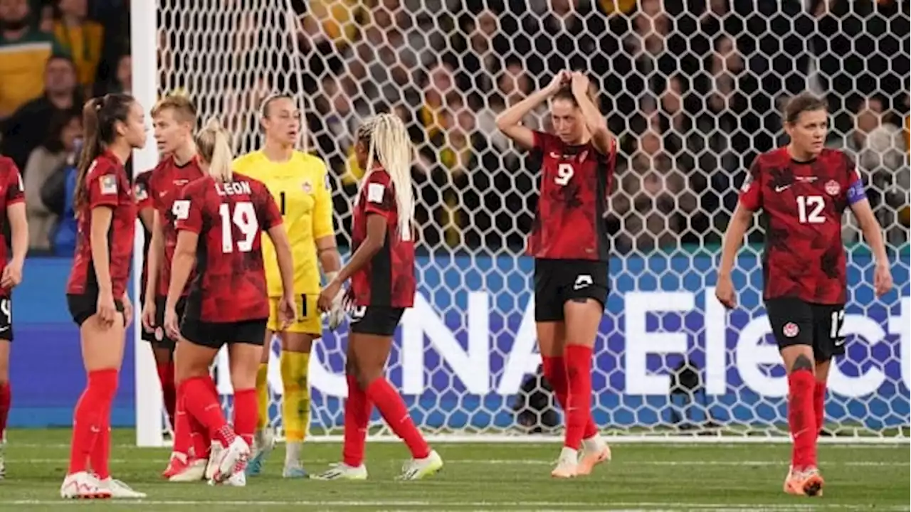 Canada eliminated from Women's World Cup after crushing loss to Australia | CBC Sports