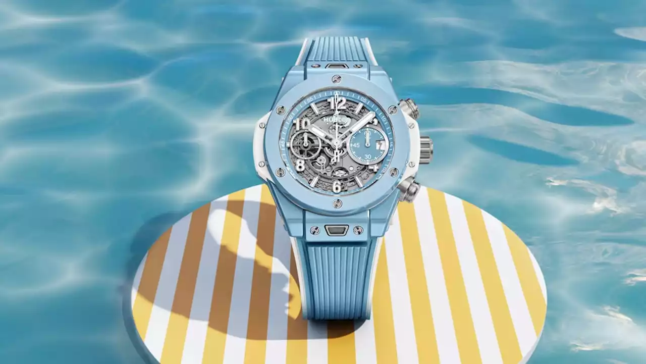 The Hublot Big Bang Unico Sky Blue is back in a new, more accessible size