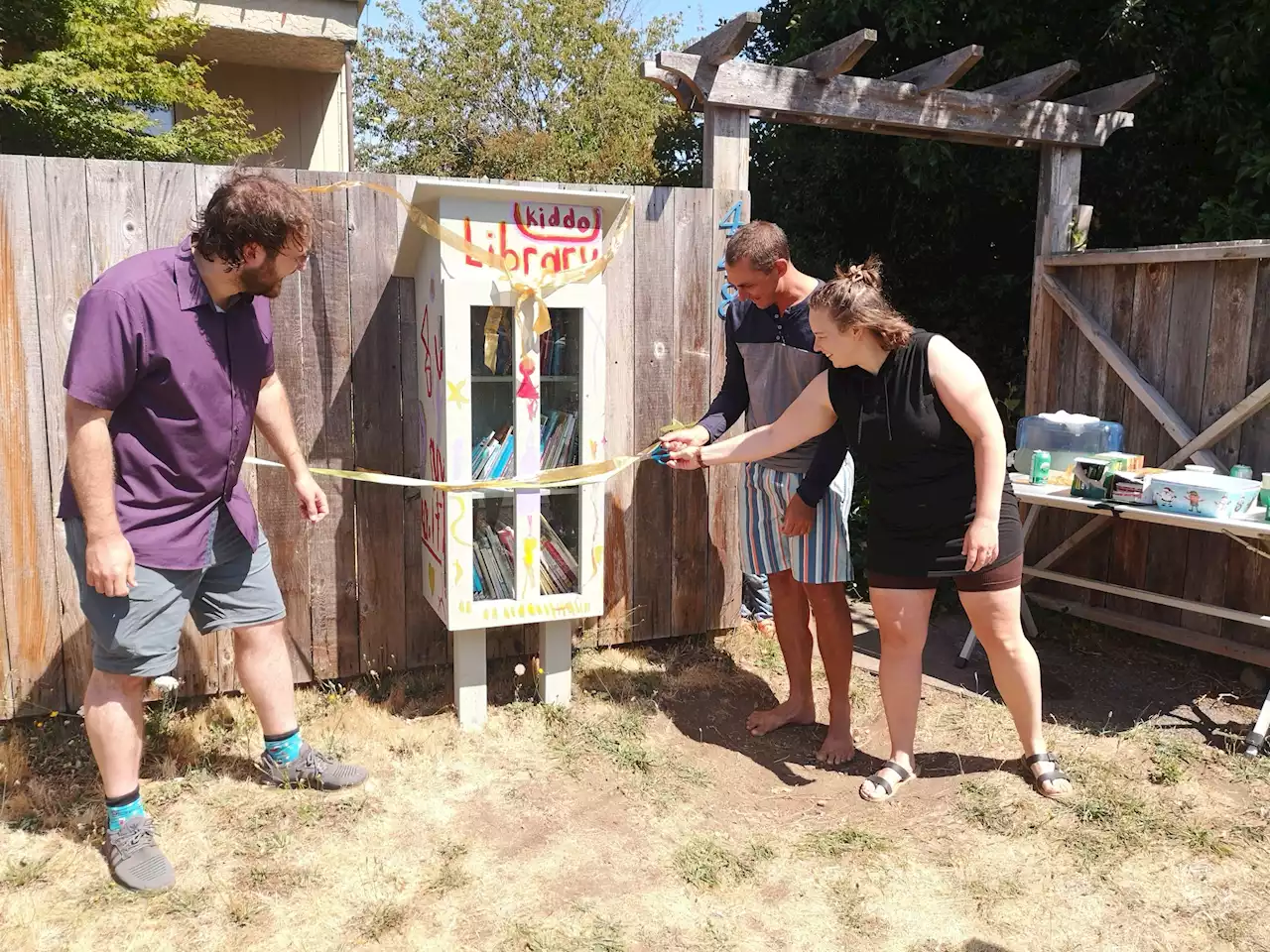 'They're about community': CRD's 700th little free library opens