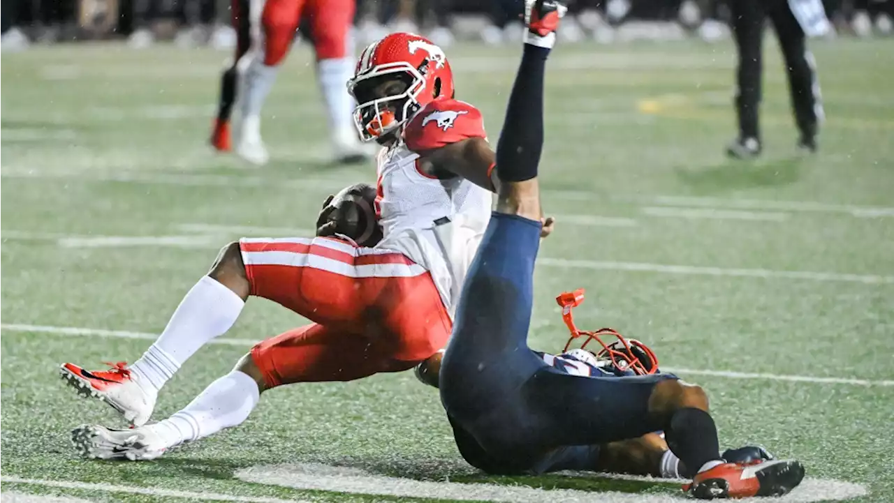 Defence leads Montreal Alouettes to 25-18 win over Calgary Stampeders